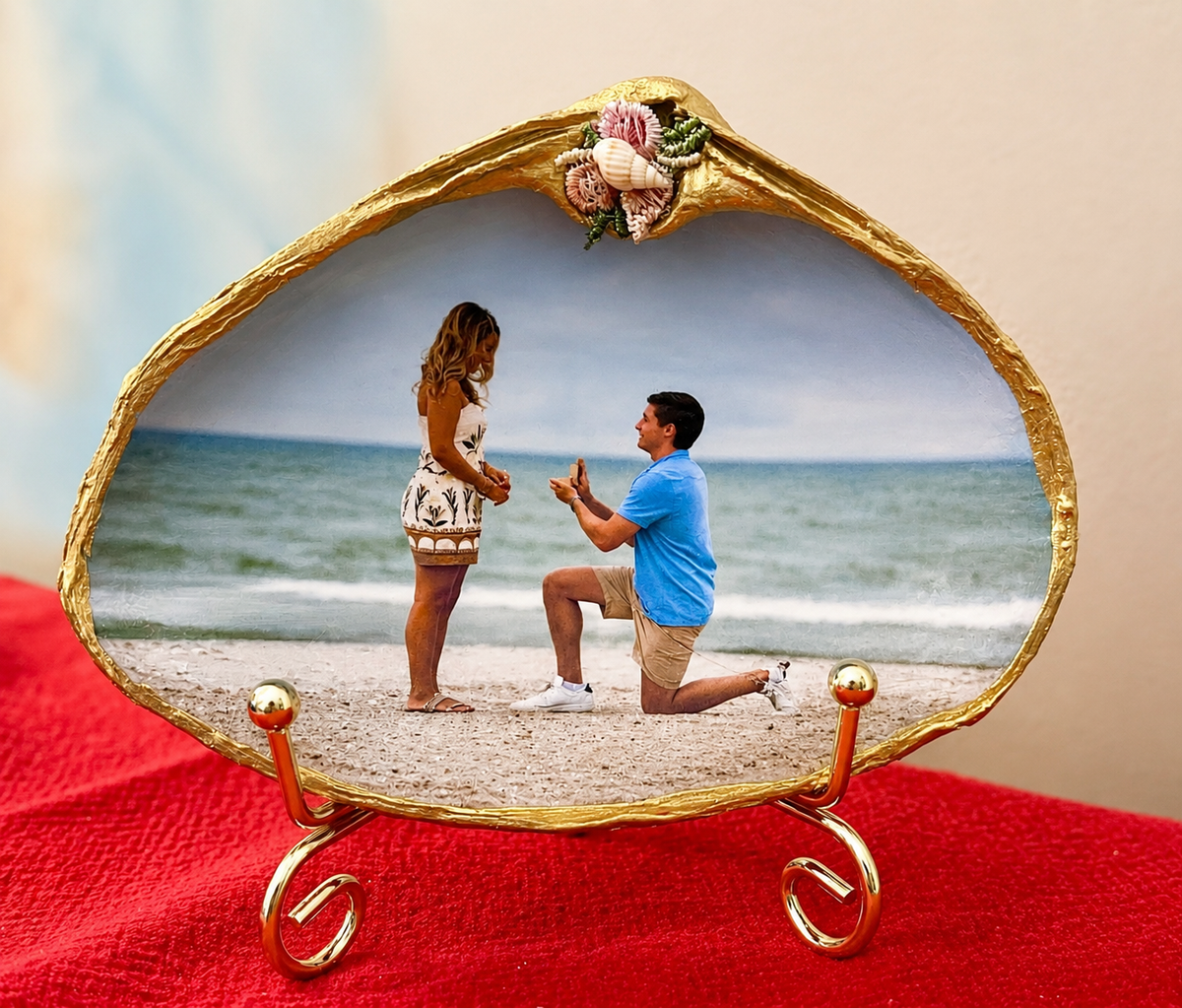 Custom Photo Clam Shell Keepsake