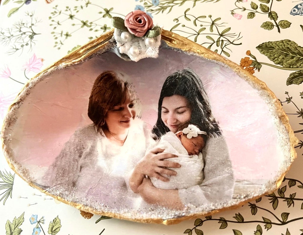 Custom Photo Clam Shell Keepsake