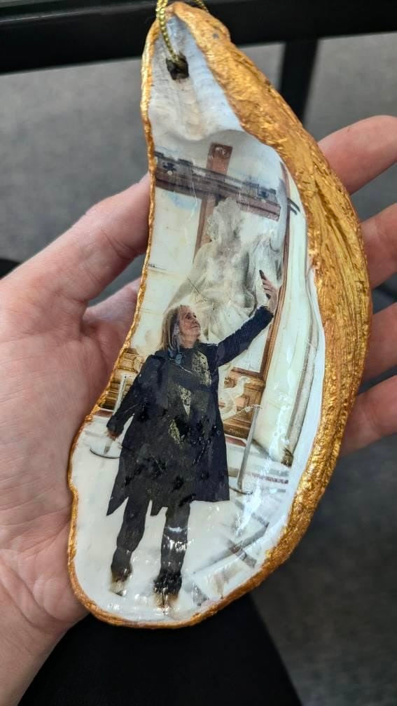 Custom Photo Oyster Shell Keepsake